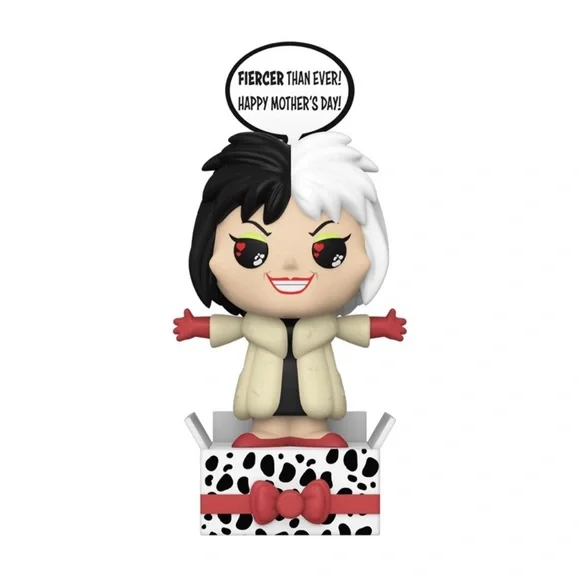 4 Funko Popsies: Vinyl Pop-Up Figures Moana Cruella DeVille Ursula Sally - Picture 6 of 11